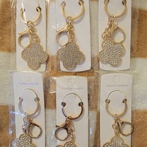Gold Or Silver Keychain / Bag Charm